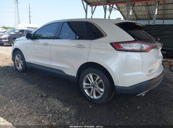 2FMPK4J95GBC39576 2016 FORD EDGE White Trasero izquierdo
