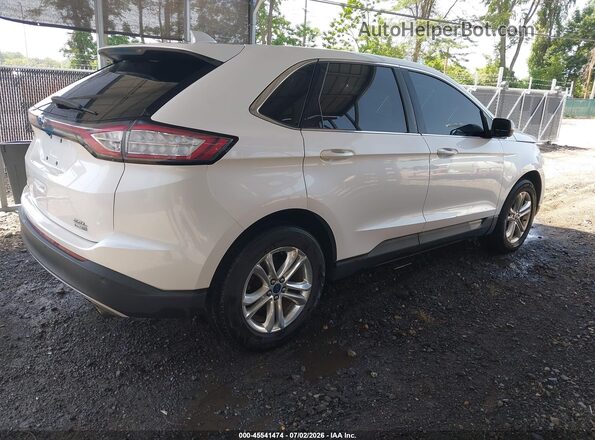 2FMPK4J95GBC39576 2016 FORD EDGE White Trasero derecho
