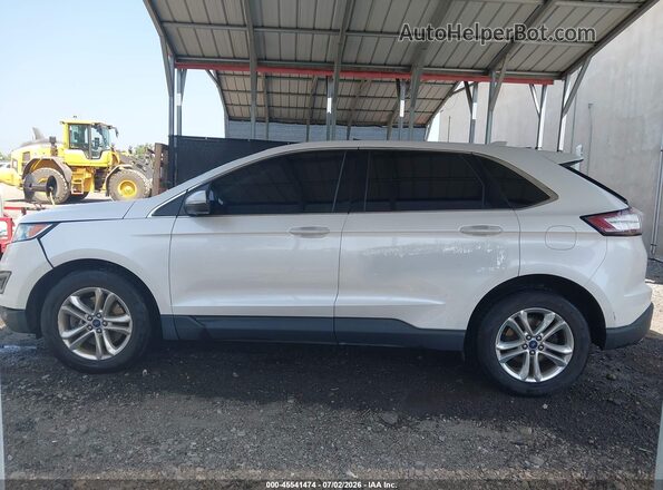 2FMPK4J95GBC39576 2016 FORD EDGE White Vista interior de 360 grados