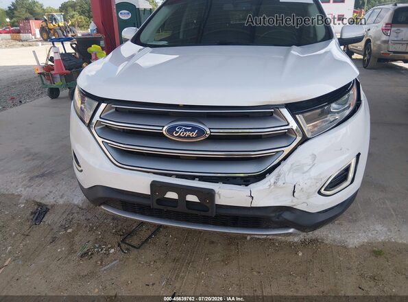 2FMPK4J95HBB88064 2017 FORD EDGE White Դիմացի տեսք