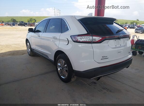 2FMPK4J95HBB88064 2017 FORD EDGE White Հետևի ձախ