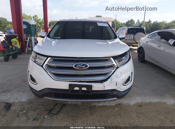 2FMPK4J95HBB88064 2017 FORD EDGE White Սարքավորումների վահանակի տեսք