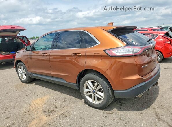 2FMPK4J95HBC68304 2017 FORD EDGE Orange Հետևի ձախ