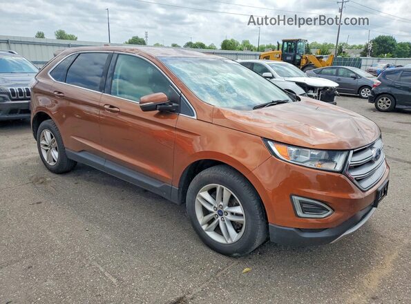 2FMPK4J95HBC68304 2017 FORD EDGE Orange Առջևի աջ