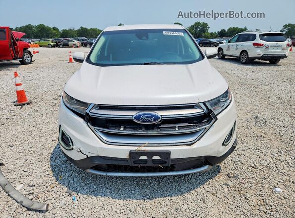 2FMPK4J95JBB03908 2018 FORD EDGE White წინა ხედი