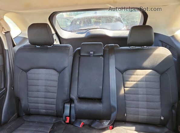 2FMPK4J95JBC45093 2018 FORD EDGE Black Widok tylnych siedzeń