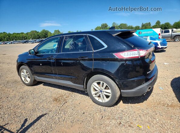 2FMPK4J95JBC45093 2018 FORD EDGE Black Tył lewy