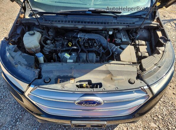 2FMPK4J95JBC45093 2018 FORD EDGE Black Widok komory silnika