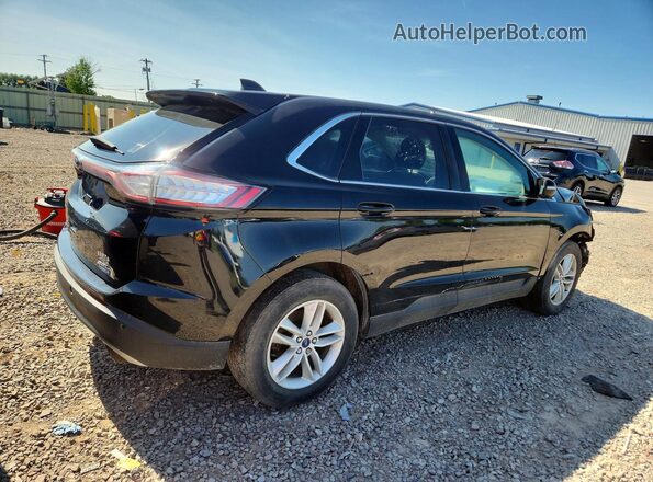 2FMPK4J95JBC45093 2018 FORD EDGE Black Tył prawy