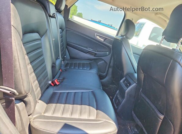 2FMPK4J95KBB87133 2019 FORD EDGE Синий Вид задней части салона