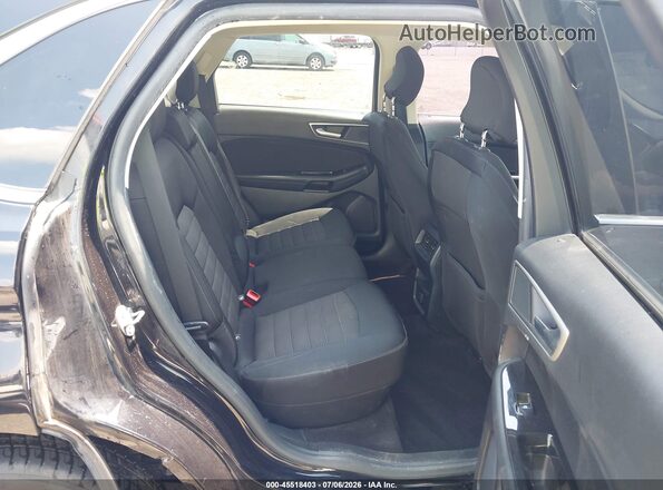 2FMPK4J95KBB95068 2019 FORD EDGE Black VIN კოდის სტიკერის ხედი