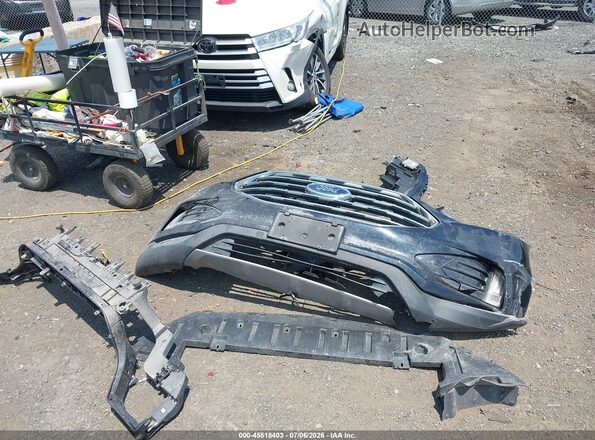 2FMPK4J95KBB95068 2019 FORD EDGE Black ხელსაწყოთა პანელის ხედი