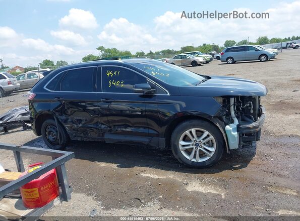 2FMPK4J95KBB95068 2019 FORD EDGE Black სალონის 360-გრადუსიანი ხედი