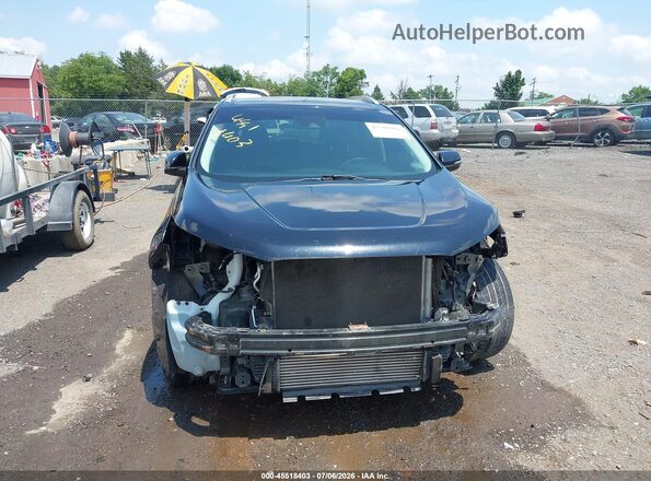 2FMPK4J95KBB95068 2019 FORD EDGE Black უკანა სალონის ხედი