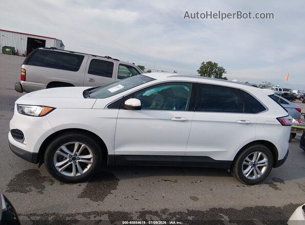 2FMPK4J95KBC18185 2019 FORD EDGE Белый Панорамный вид салона 360°