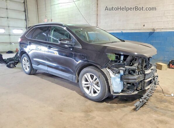 2FMPK4J95LBA09868 2020 FORD EDGE Black Delantero derecho