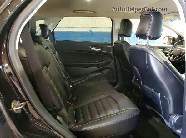 2FMPK4J95LBA09868 2020 FORD EDGE Black Vista interior trasera