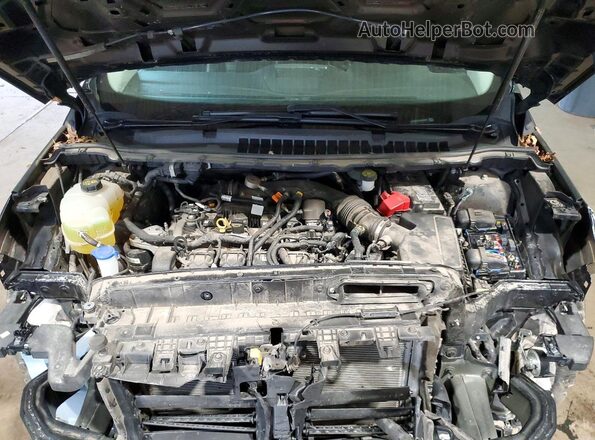 2FMPK4J95LBA09868 2020 FORD EDGE Black Vista del compartimento del motor