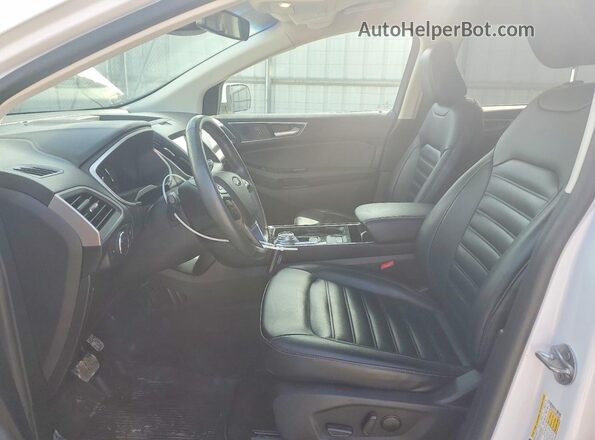 2FMPK4J95LBB15768 2020 FORD EDGE White წინა სალონის ხედი