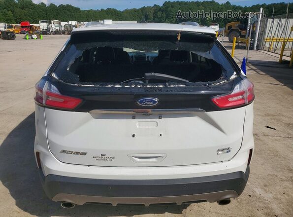 2FMPK4J95LBB15768 2020 FORD EDGE White უკანა ხედი