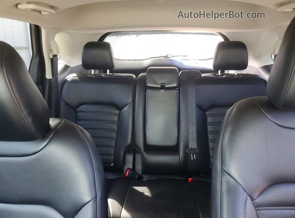 2FMPK4J95LBB15768 2020 FORD EDGE White უკანა სავარძლების ხედი