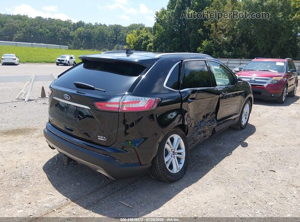 2FMPK4J95LBB40282 2020 FORD EDGE Черный Задняя правая четверть