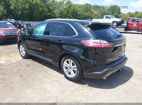 2FMPK4J95LBB40282 2020 FORD EDGE Черный Задняя левая четверть