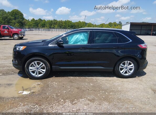 2FMPK4J95LBB40282 2020 FORD EDGE Черный Панорамный вид салона 360°