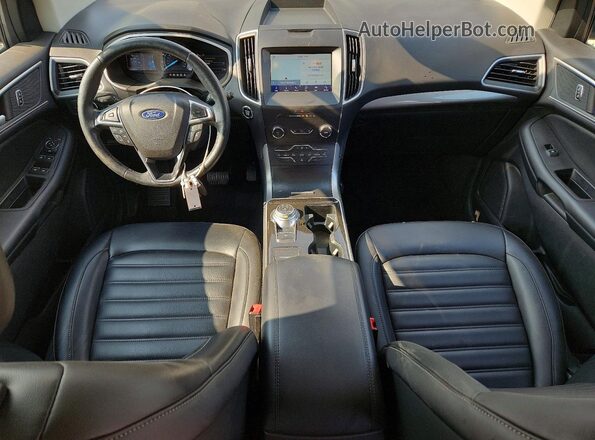 2FMPK4J95LBB59737 2020 FORD EDGE Blue Vista del salpicadero