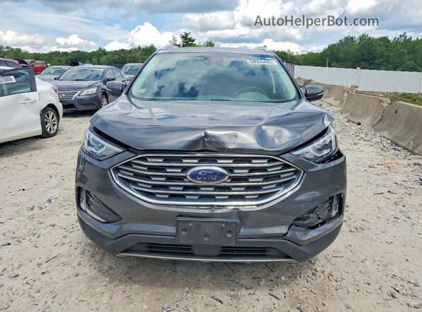 2FMPK4J95LBB65053 2020 FORD EDGE Gray წინა ხედი