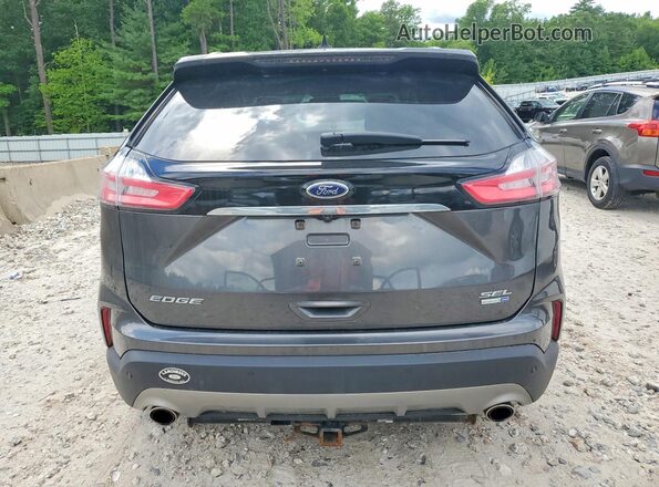 2FMPK4J95LBB65053 2020 FORD EDGE Gray უკანა ხედი