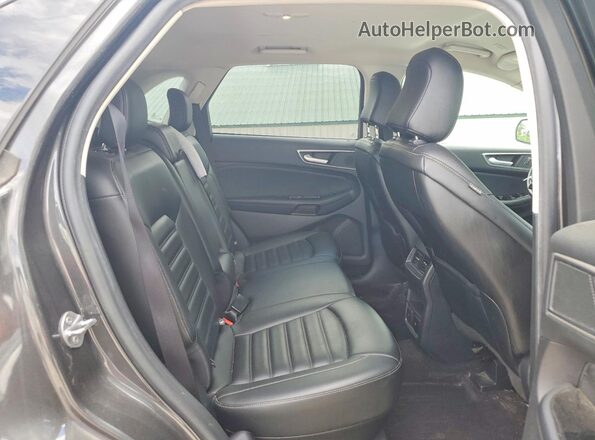 2FMPK4J95LBB65053 2020 FORD EDGE Gray უკანა სალონის ხედი
