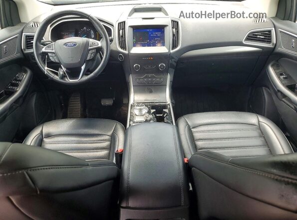 2FMPK4J95LBB65053 2020 FORD EDGE Gray წინა პანელის ხედი