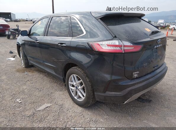 2FMPK4J95NBA04527 2022 FORD EDGE Blue Trasero izquierdo