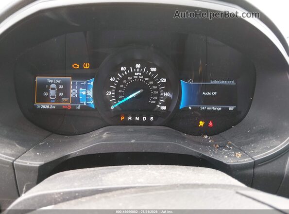 2FMPK4J95NBA04527 2022 FORD EDGE Blue Vista de los asientos traseros