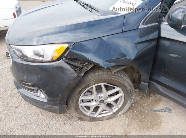 2FMPK4J95NBA04527 2022 FORD EDGE Blue Vista frontal