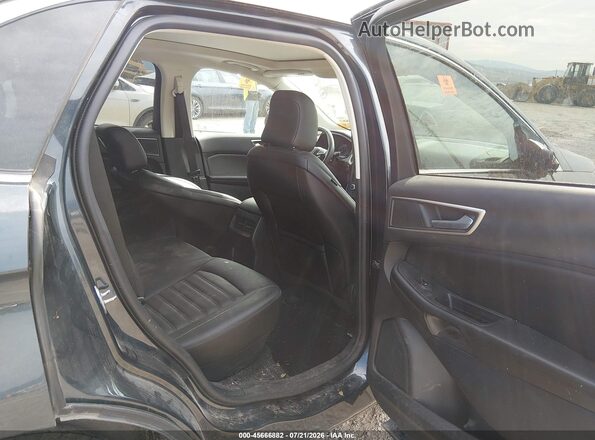 2FMPK4J95NBA04527 2022 FORD EDGE Blue Vista de la etiqueta del VIN