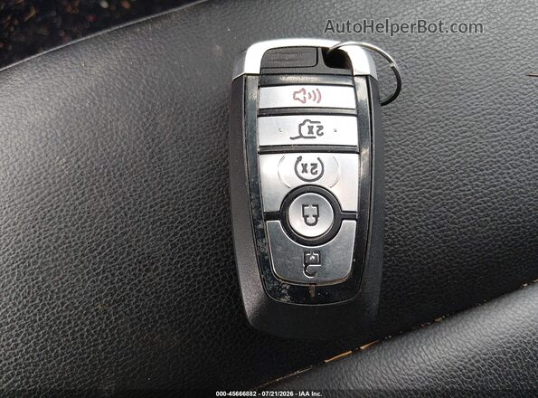 2FMPK4J95NBA04527 2022 FORD EDGE Blue Vista del salpicadero