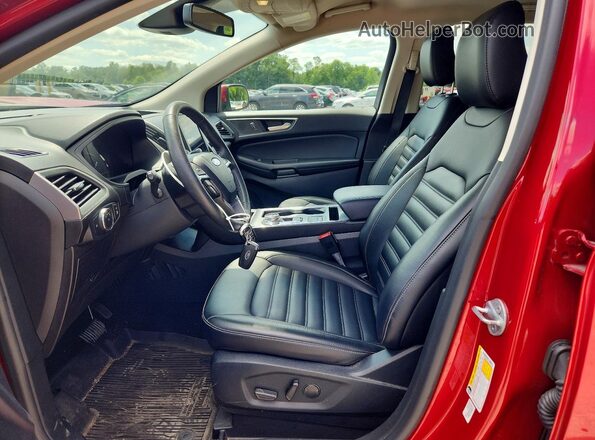 2FMPK4J95NBA12059 2022 FORD EDGE Red წინა სალონის ხედი