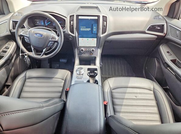 2FMPK4J95NBA12059 2022 FORD EDGE Red წინა პანელის ხედი