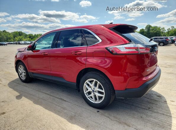 2FMPK4J95NBA12059 2022 FORD EDGE Red უკანა მარცხენა