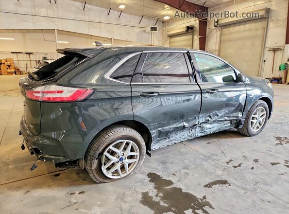 2FMPK4J95NBA13163 2022 FORD EDGE Зеленый Задняя правая четверть