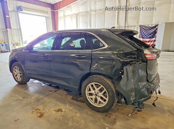 2FMPK4J95NBA13163 2022 FORD EDGE Зеленый Задняя левая четверть