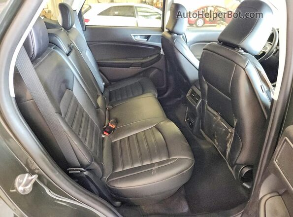 2FMPK4J95NBA13163 2022 FORD EDGE Зеленый Вид задней части салона