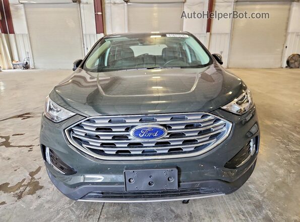 2FMPK4J95NBA13163 2022 FORD EDGE Зеленый Вид спереди