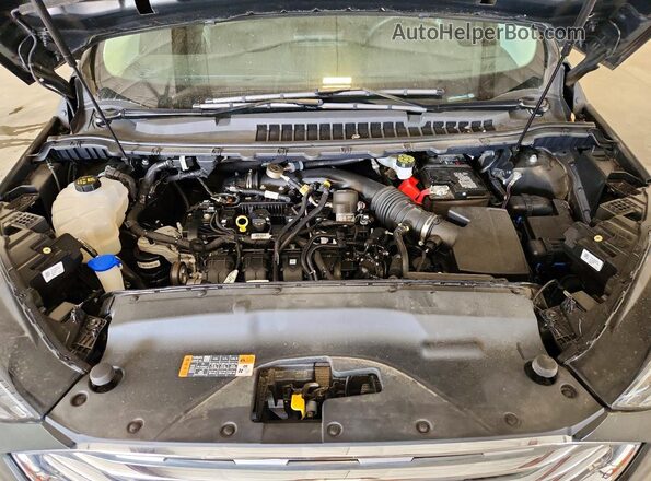 2FMPK4J95NBA13163 2022 FORD EDGE Зеленый Вид подкапотного пространства
