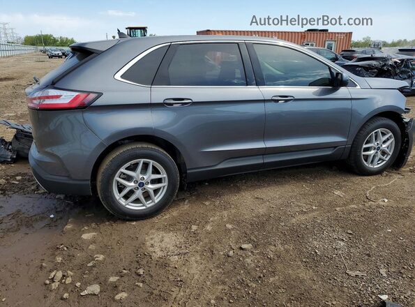 2FMPK4J95NBA25975 2022 FORD EDGE Серый Задняя правая четверть