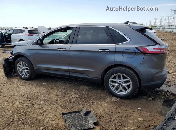 2FMPK4J95NBA25975 2022 FORD EDGE Серый Задняя левая четверть