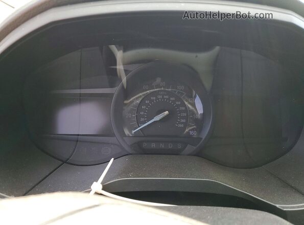 2FMPK4J95NBA25975 2022 FORD EDGE Серый Вид щитка приборов