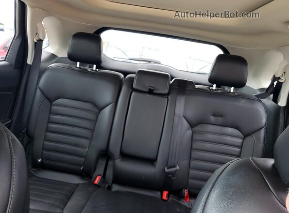 2FMPK4J95NBA36927 2022 FORD EDGE Maroon Вид задніх сидінь